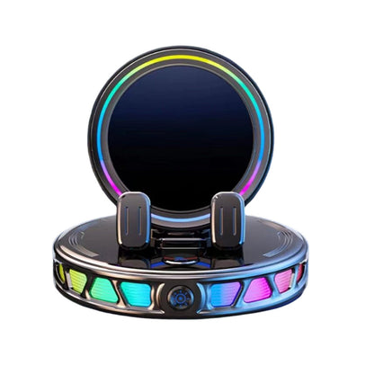 🎁2026 New Arrivals 50% OFF💥RGB Electric Car Phone Mount with Wireless Charging – Auto-Clamping & 15W Fast Charge ⚡