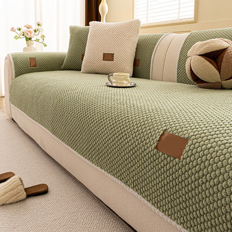 🛋️ Thickened Non-Slip Sofa Cover – Ultra-Soft, Washable & Pet-Friendly, 3 Colours ✨🐾