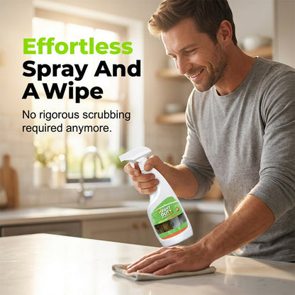 🔥BUY 1 GET 1 FREE🏆Heavy Duty Kitchen Degreaser Spray Powerful Grease Cleaner For Stovetops Ovens Range Hoods Counters And More