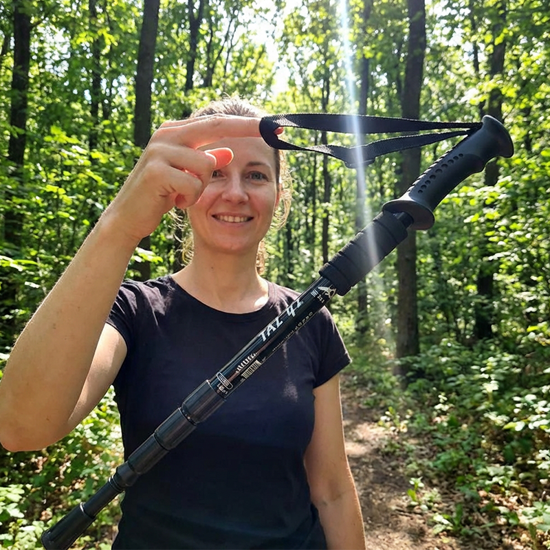⛰️ Buy one get one free! Limited time 50% off! ✨ Adjustable aluminum alloy trekking poles 🌲