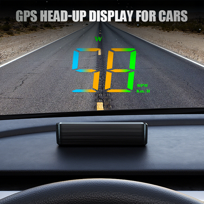 🔥Car Head-Up Display with GPS