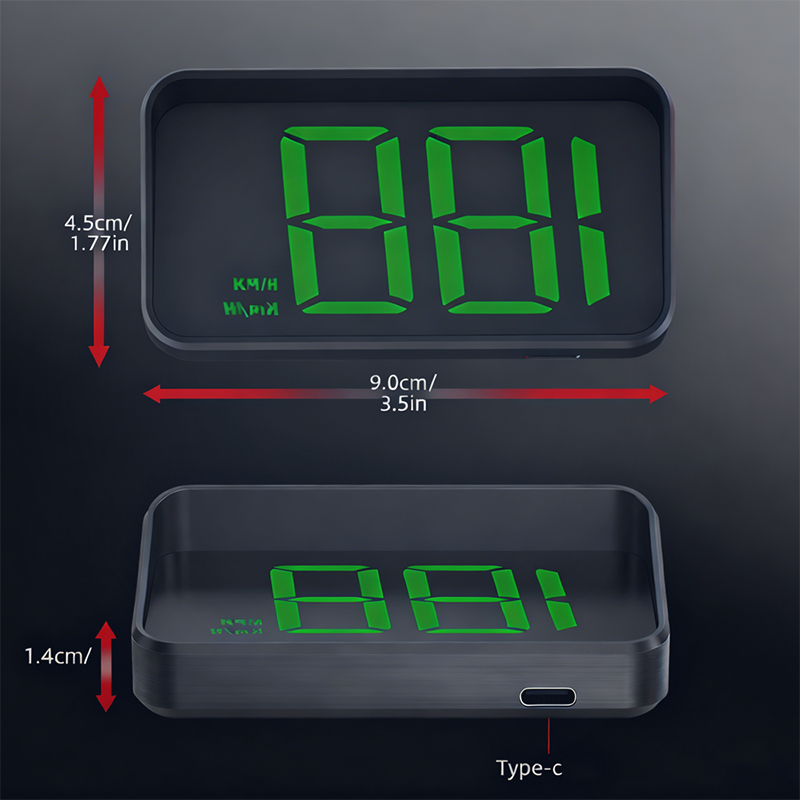 🔥Car Head-Up Display with GPS