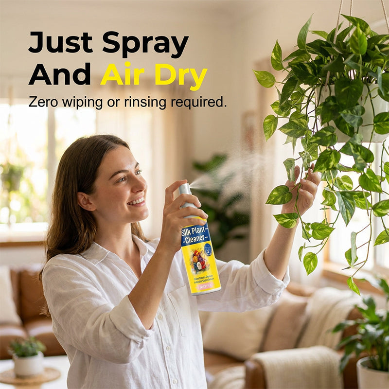 🔥Limited-time 50% off buy-one-get-one-free offer on artificial plant and flower cleaners