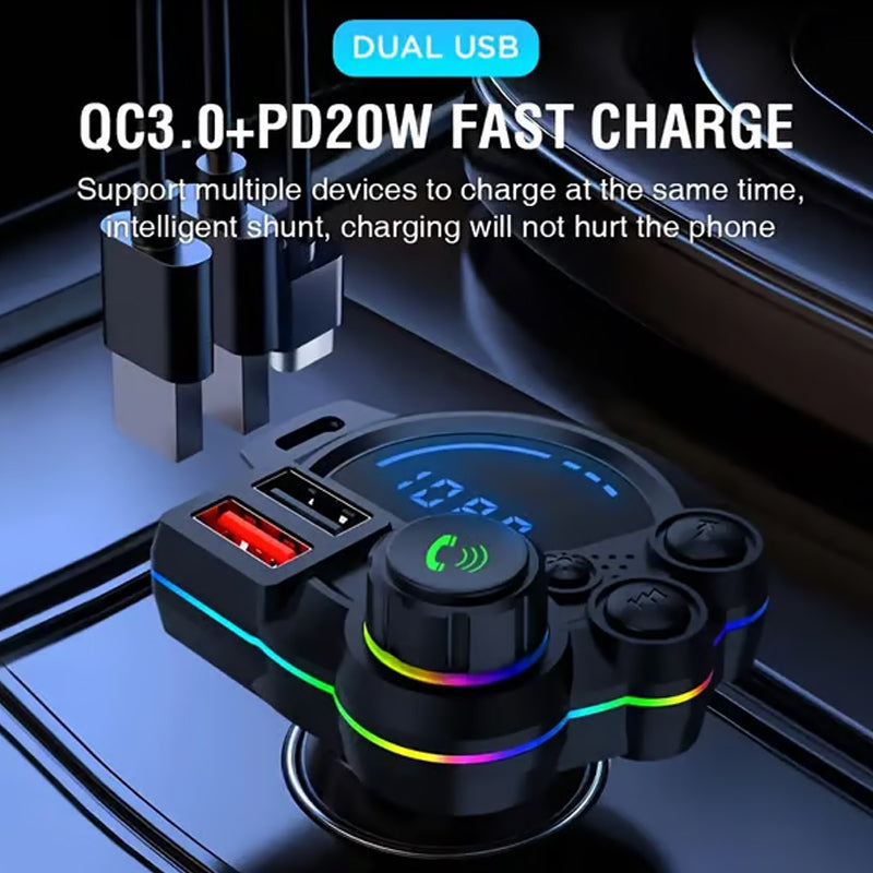 📢Limited-time 50% off Bluetooth 5.0 FM transmitter