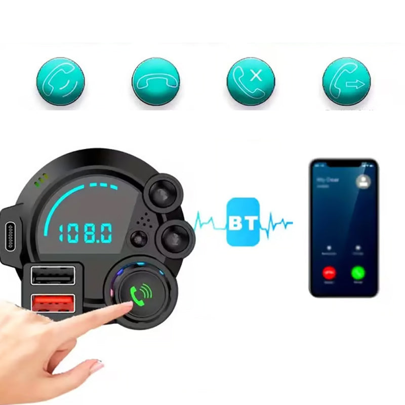 📢Limited-time 50% off Bluetooth 5.0 FM transmitter