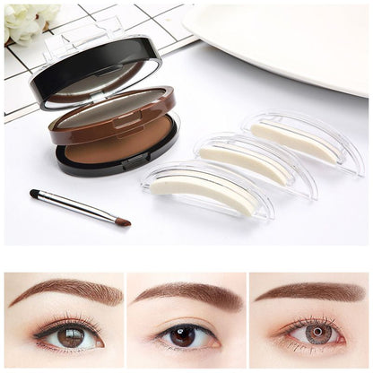 🔥🔥Newest 2026 dual-color eyebrow powder—includes a free eyebrow stamp for instant, one-second application; long-lasting and waterproof.