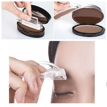 🔥🔥Newest 2026 dual-color eyebrow powder—includes a free eyebrow stamp for instant, one-second application; long-lasting and waterproof.