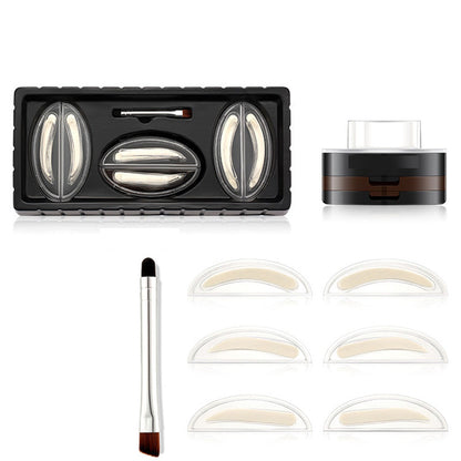 🔥🔥Newest 2026 dual-color eyebrow powder—includes a free eyebrow stamp for instant, one-second application; long-lasting and waterproof.