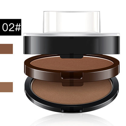 🔥🔥Newest 2026 dual-color eyebrow powder—includes a free eyebrow stamp for instant, one-second application; long-lasting and waterproof.