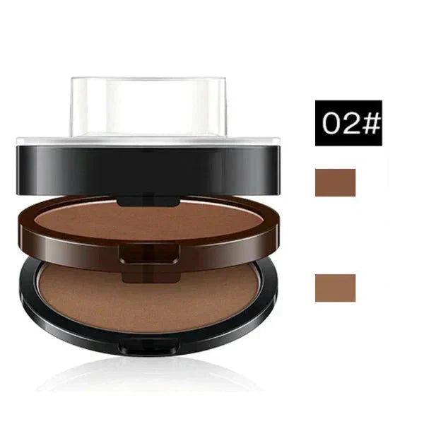 🔥🔥Newest 2026 dual-color eyebrow powder—includes a free eyebrow stamp for instant, one-second application; long-lasting and waterproof.