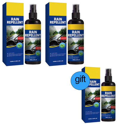 🚗Crystal Clear Windshield Rain Repellent Spray