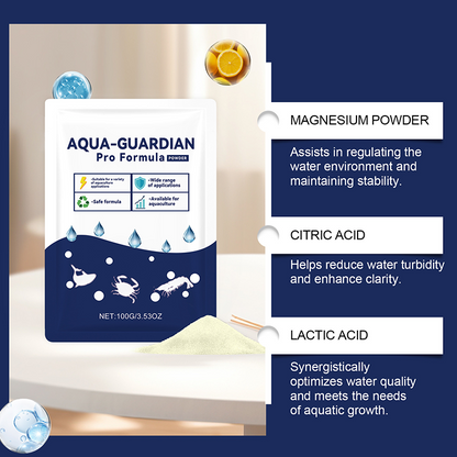 🏆 Last Day Special Price £9.99 ! 🔥Buy 1 Get 1 Free🎁Aqua-Guardian Pro Formula Water Clarifier