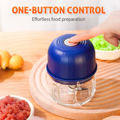 👶🥕🍎 LIMITED-TIME 60% OFF! Versatile Electric Mini Chopper – Grind, Mince, Puree – Stainless Steel Blades, Easy Clean – Great for Baby Food, Salsa, Dips, and Dressings 🧑‍🍳✨