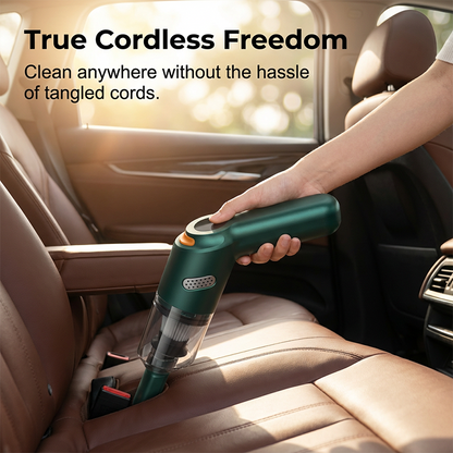 ⏰Cordless car vacuum – 10000Pa suction, lightweight, long battery life!🚗💨