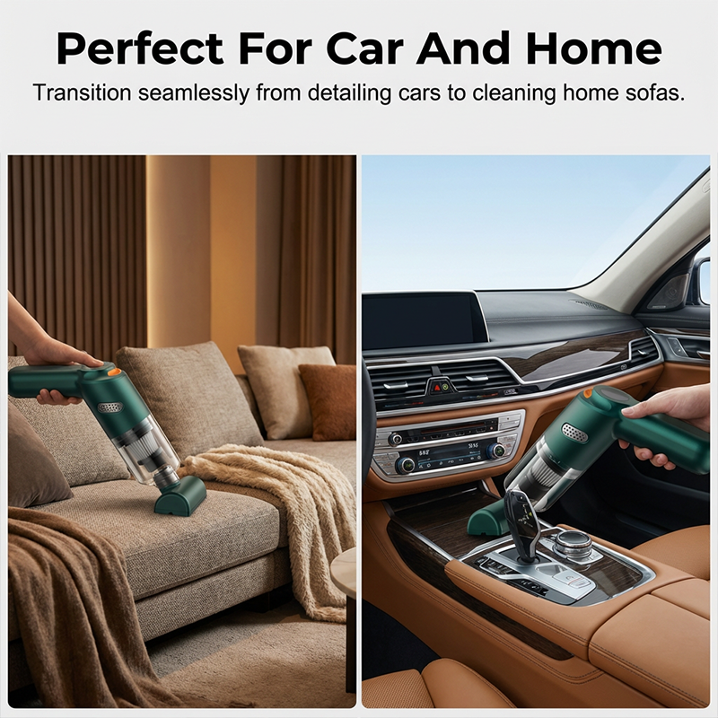 ⏰Cordless car vacuum – 10000Pa suction, lightweight, long battery life!🚗💨