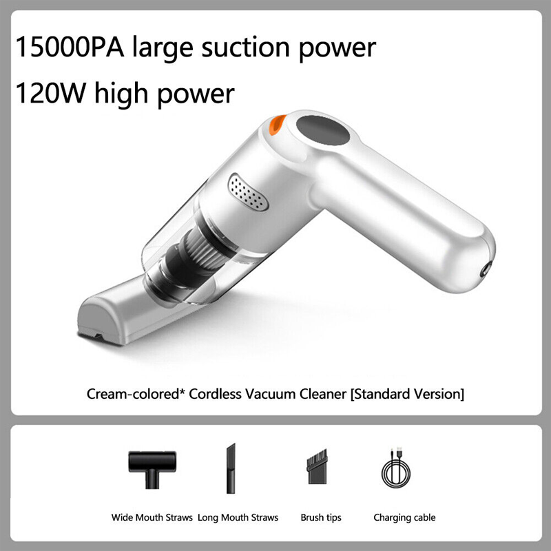 ⏰Cordless car vacuum – 10000Pa suction, lightweight, long battery life!🚗💨