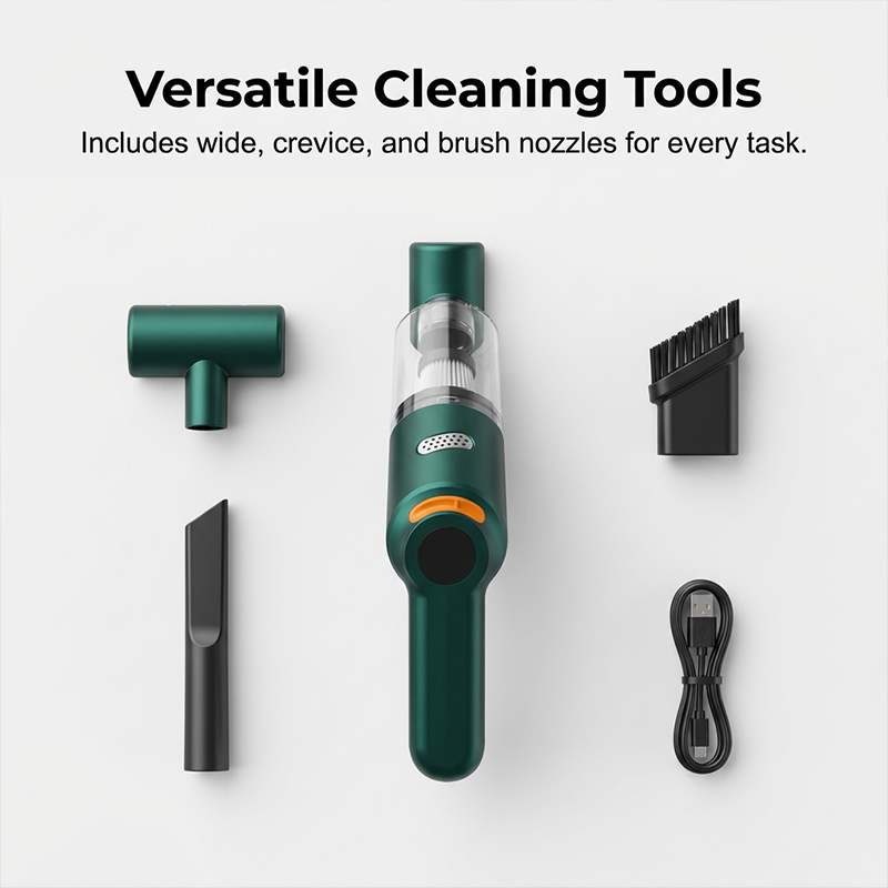 ⏰Cordless car vacuum – 10000Pa suction, lightweight, long battery life!🚗💨