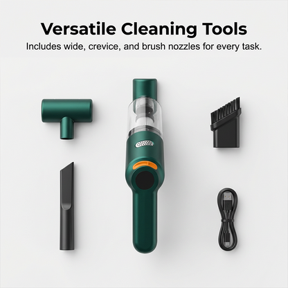 ⏰Cordless car vacuum – 10000Pa suction, lightweight, long battery life!🚗💨