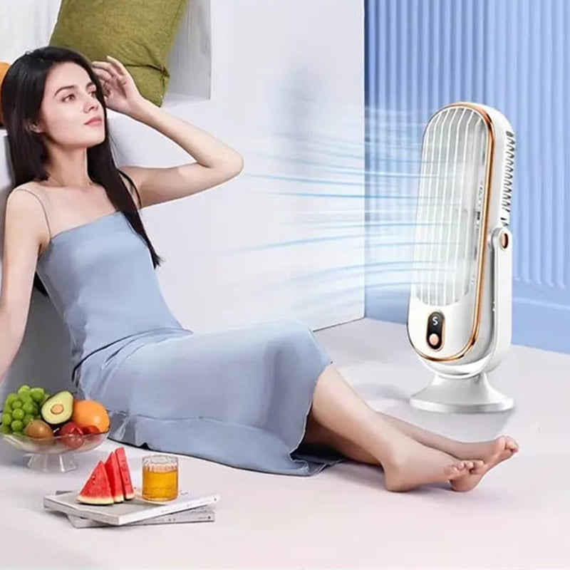 Top Seller🔥 Portable Desktop Air Conditioner Fan with 5 Wind Speed