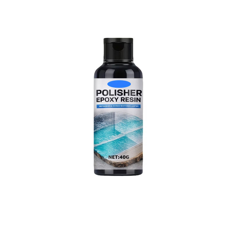 ✨ Professional Epoxy Resin Polish – High Gloss and Crystal Clear Finish