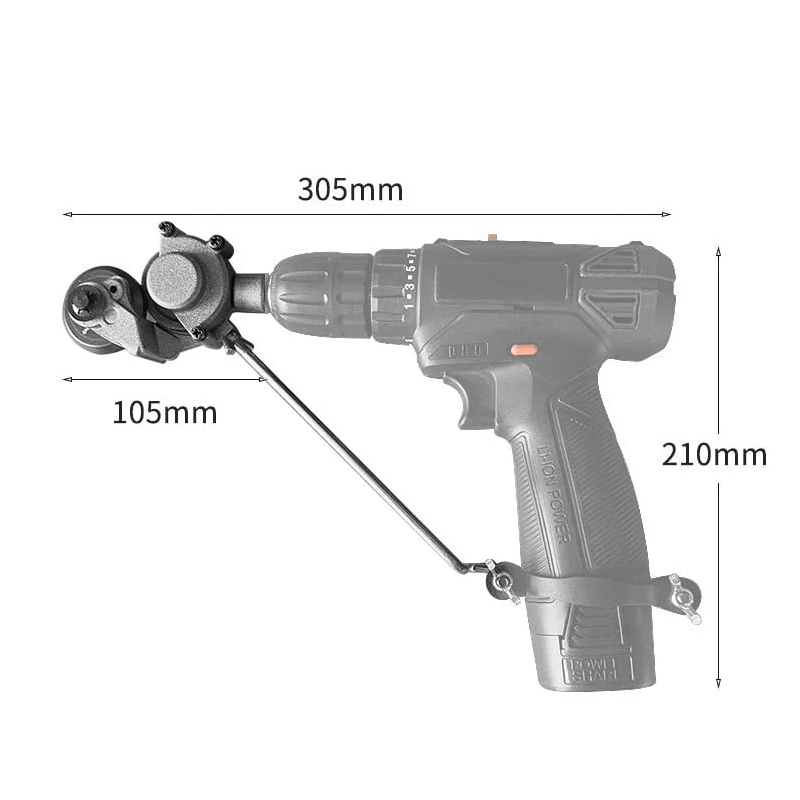 📢📢50% OFF !! ⏰Electric Drill Metal Plate Cutter