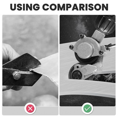 📢📢50% OFF !! ⏰Electric Drill Metal Plate Cutter