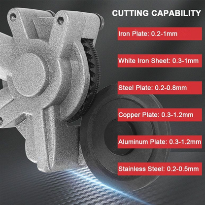 📢📢50% OFF !! ⏰Electric Drill Metal Plate Cutter
