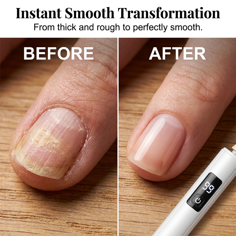 🔥Monthly sales of 100,000+, limited-time 50% off offer✨Super long battery life, low noise professional electric nail polisher, nail file, cuticle remover, and buffing machine.