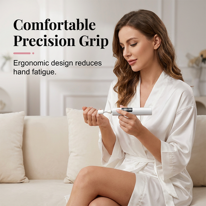 🔥Monthly sales of 100,000+, limited-time 50% off offer✨Super long battery life, low noise professional electric nail polisher, nail file, cuticle remover, and buffing machine.