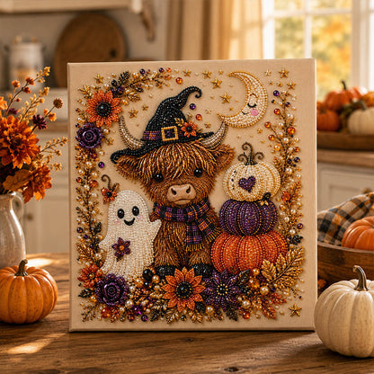 🔥Over 100,000 sold, limited-time 50% off!🔥 Halloween ghost and other patterns👻 Multiple patterns Pearl Art DIY kit Diamond Painting Handmade Home Decor Painting