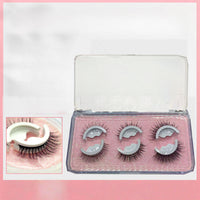 Premium crystal boxes 3 pairs mixed（Natural Style、Slender Style、Thick Style）