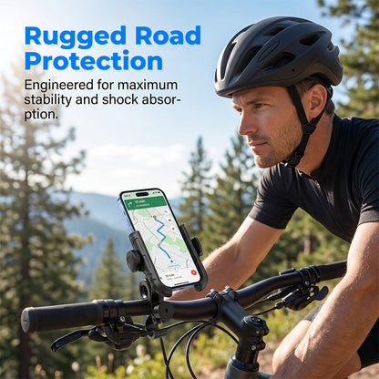 📱 50% OFF NOW! 🚲 Quick-Release Bike Phone Mount – Secure Lock & One-Hand Operation – Perfect for Navigation & Training 🔒