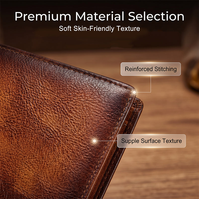 🎁Hot Sale 49% OFF🔥Men's Vintage RFID Blocking Wallet
