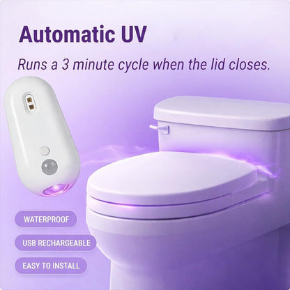 💡 USB-Rechargeable LED Night Light – Motion Sensor, UV Disinfection & Multifunctional Use 🌙