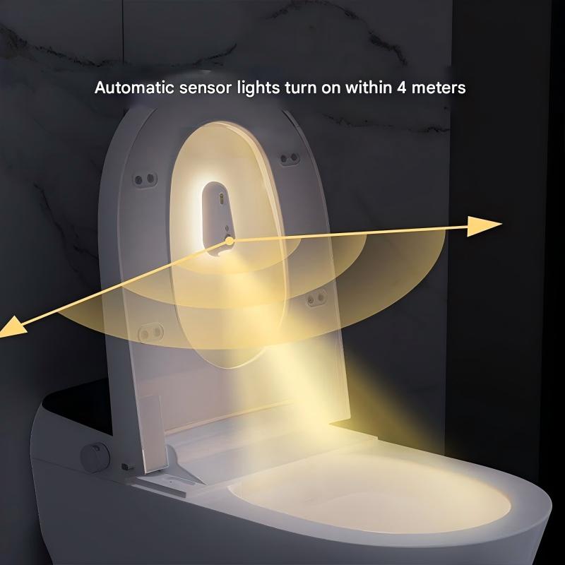 💡 USB-Rechargeable LED Night Light – Motion Sensor, UV Disinfection & Multifunctional Use 🌙