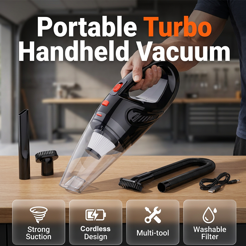 🔥Newest 2026 Model 🔥Powerful Handheld High Power Vacuum