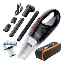 Black Cordless Car/Home + Bag + Filter