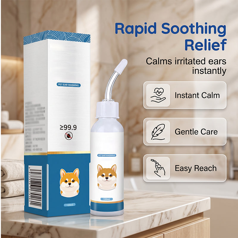 🔥Limited-time 50% off🔥 Gentle pet ear cleaning solution🐶