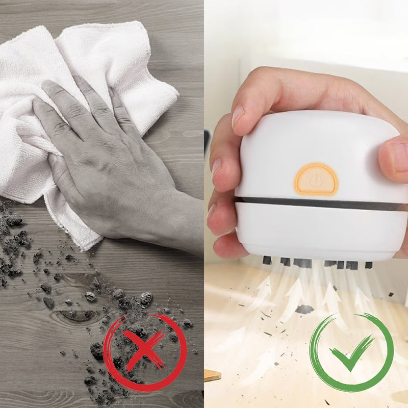 🔥Limited-time 50% off-Mini portable desktop vacuum cleaner