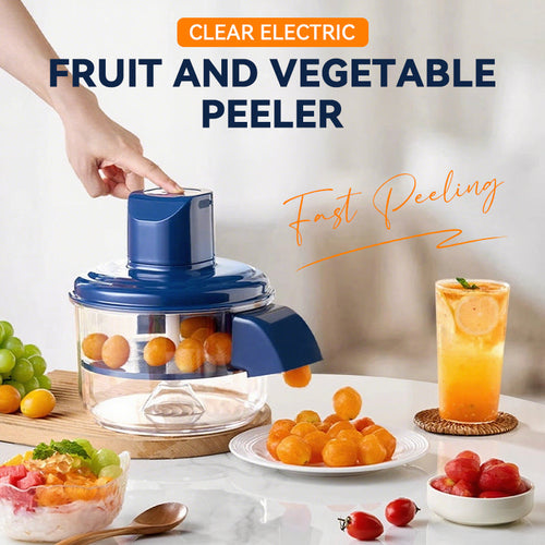 📢Last day! 50% off transparent electric fruit and vegetable peeler
