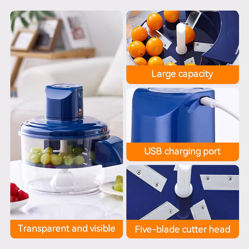 📢Last day! 50% off transparent electric fruit and vegetable peeler