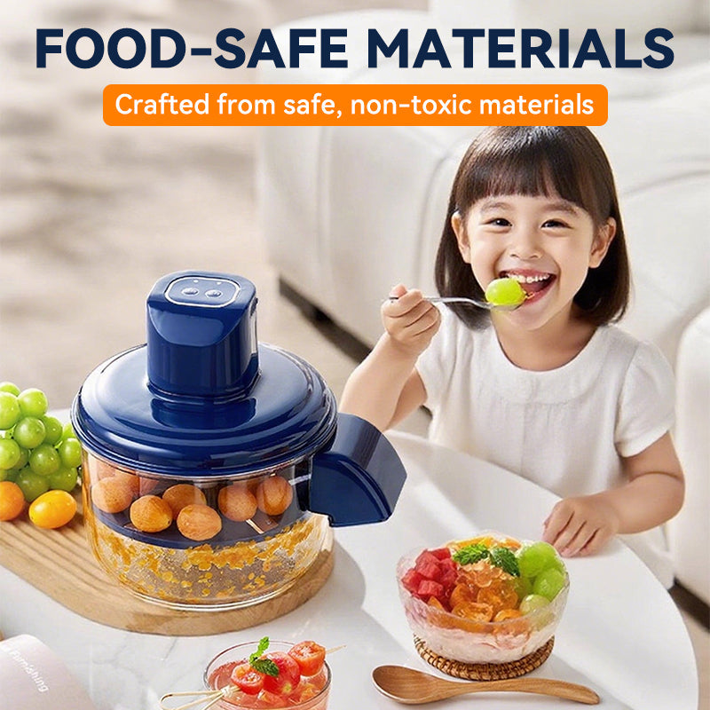 📢Last day! 50% off transparent electric fruit and vegetable peeler