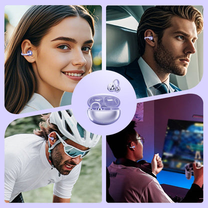 🎧 Limited 50% OFF! Open-Ear Bluetooth 5.4 Clip-On Earbuds – AI Translation + Stereo Sound for Sports, Travel & Everyday Use🌍🏃‍♂️💬✨