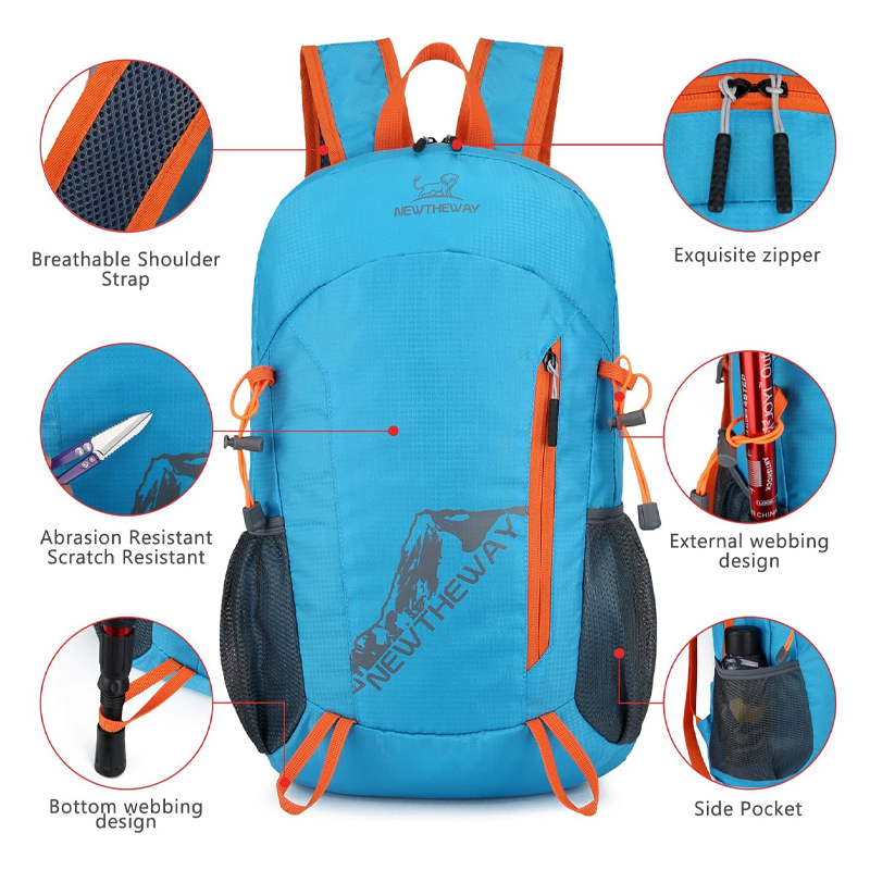 🔥LAST DAY SALE ONLY ￡8.99!!🔥Foldable Waterproof Camping Backpack