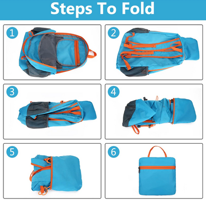 🔥LAST DAY SALE ONLY ￡8.99!!🔥Foldable Waterproof Camping Backpack