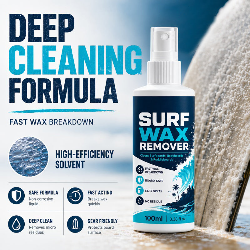 Surfboard Wax Remover Spray Quick Acting Cleansing Formula