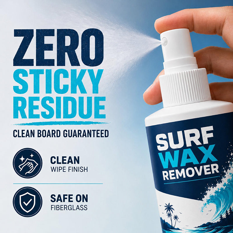 Surfboard Wax Remover Spray Quick Acting Cleansing Formula