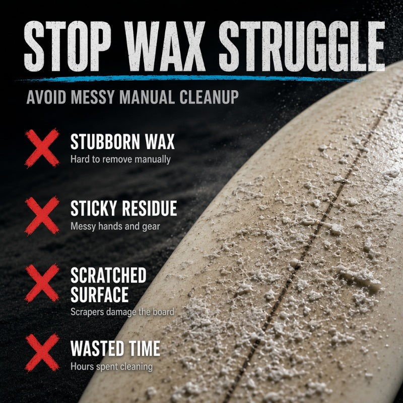 Surfboard Wax Remover Spray Quick Acting Cleansing Formula