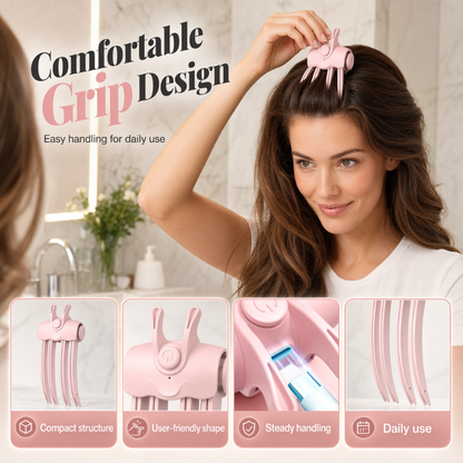 🔥Shape in 3 Seconds👱‍♀️High Cranial Top Magic Tool Rechargeable Volumizing Root Lift Clip