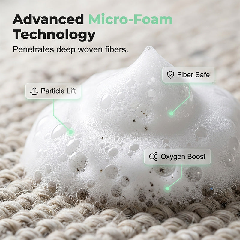💕Buy 1 Get 1 Free🎁Waterless Carpet Foam Stain Remover With Towel